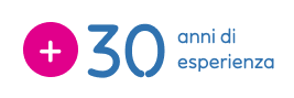 icona 30 anni di esperienza