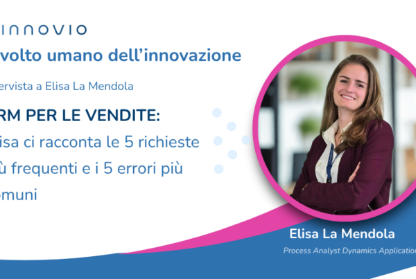 CRM per le vendite - Il volto umano dell'innovazione - Innovio SpA