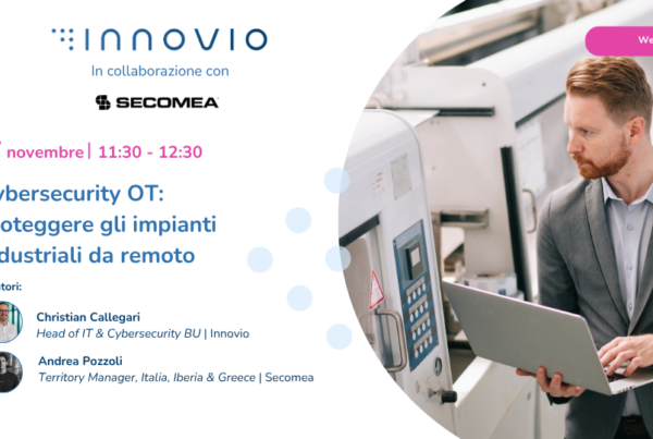 Cybersecurity OT webinar Secomea - Innovio