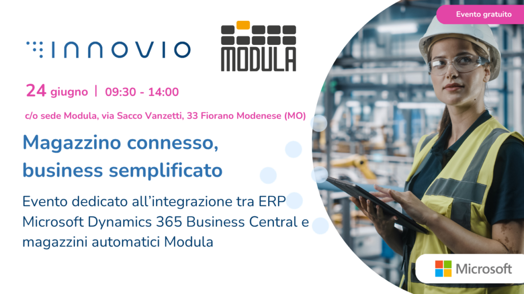Magazzino connesso, business semplificato - Innovio