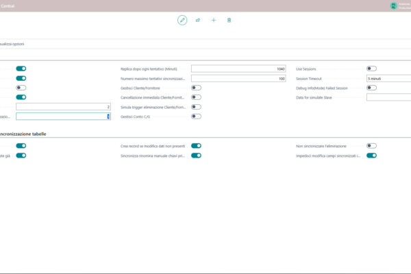 Master Slave Business Central Inno