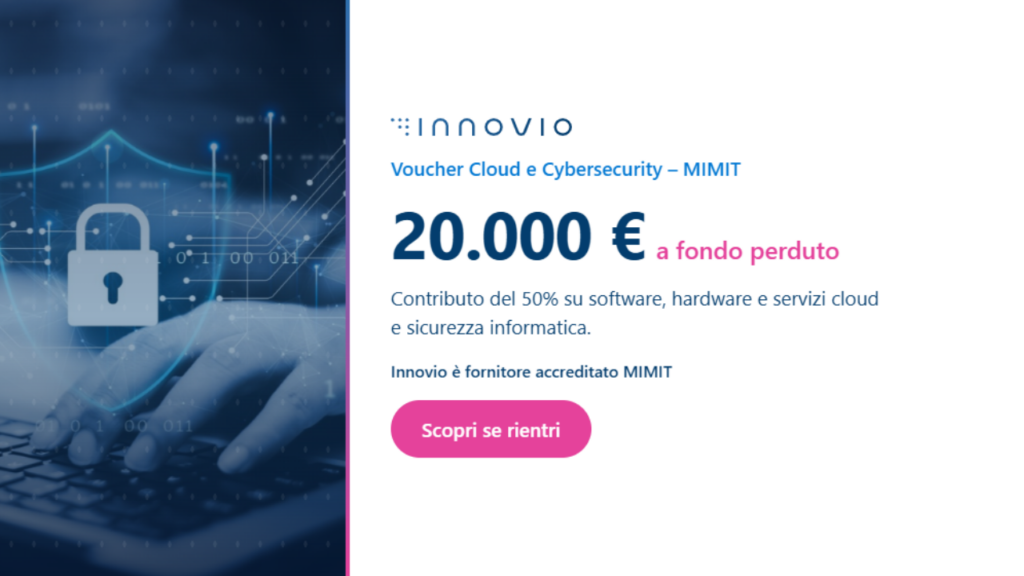 Voucher Cloud e Cybersecurity 2026 - Innovio